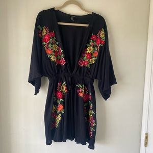 NEW W/out Tags, deep V sundress or coverup
